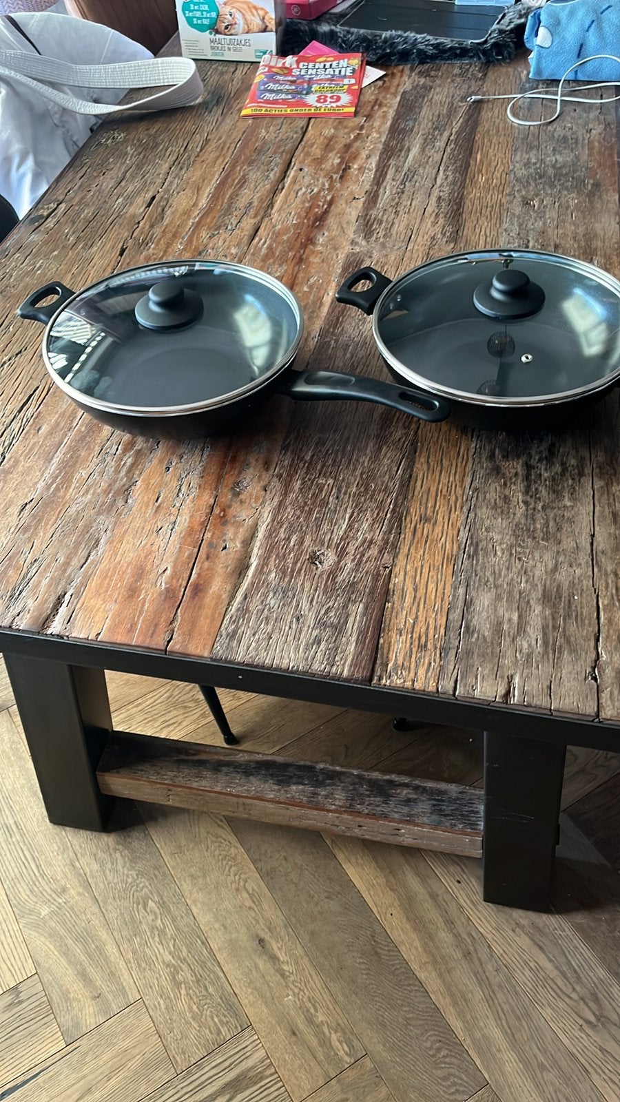 Hapjespannen, Huis en Inrichting, Ophalen, Zo goed als nieuw, Overige materialen, IKEA