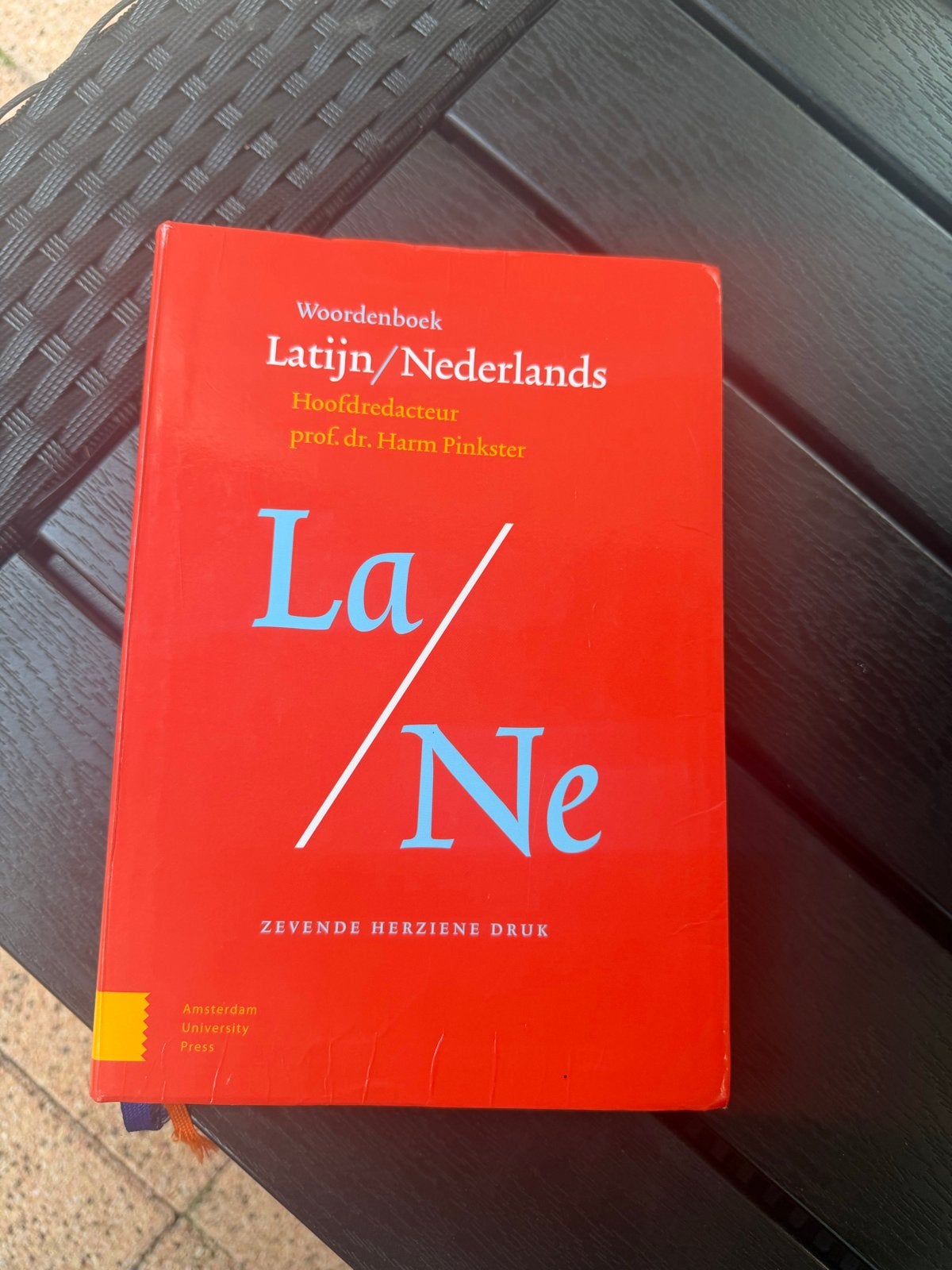 Woordenboek Latijn/Nederlands - La/Ne - Harm Pinkster, Boeken, Verzenden, Zo goed als nieuw, Overige uitgevers, Latijn