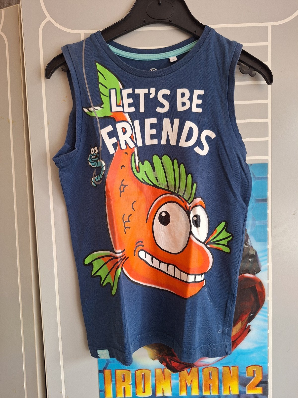 Zomers shirtje mt 128, Ophalen of Verzenden, Zo goed als nieuw, Palomino  , (C&A), Shirt of Longsleeve