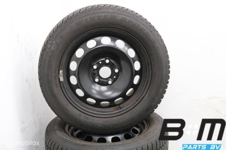 WINTER 16 inch stalen velgen VW T-Roc - Audi Q2 5Q0601027AM, Gebruikt, 16 inch, Banden en Velgen, Personenwagen