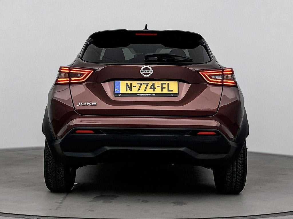 Nissan Juke 1.0 DIG-T Business Edition | airco automatisch |, Auto's, Nissan, Stof, Euro 6, 1176 kg, Bedrijf