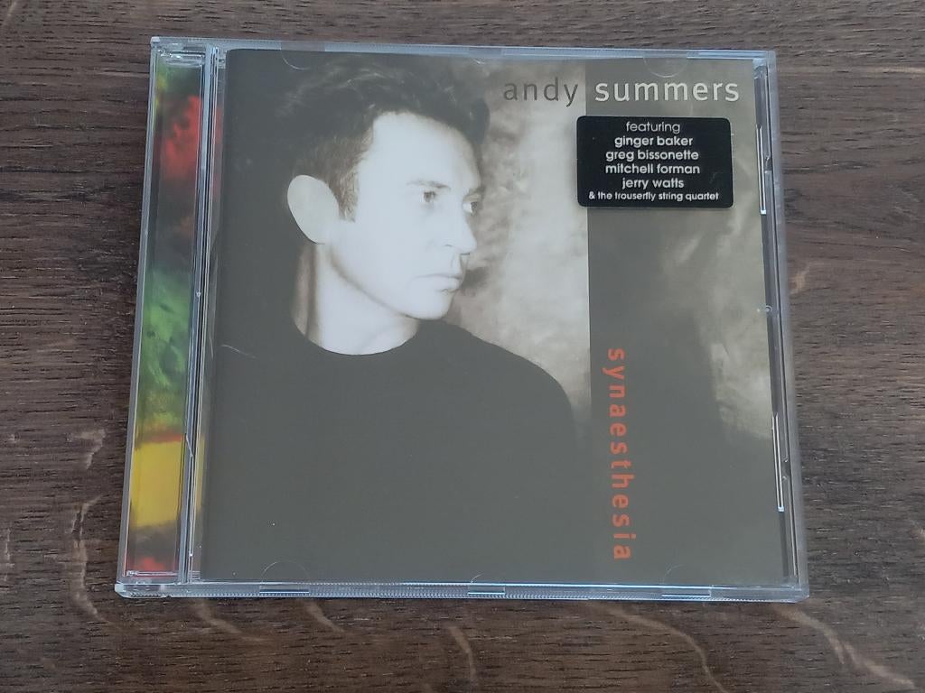 CD Andy Summers - Synaestesia (1995)  **VERZ/OPH**, Ophalen, Zo goed als nieuw, Overige genres