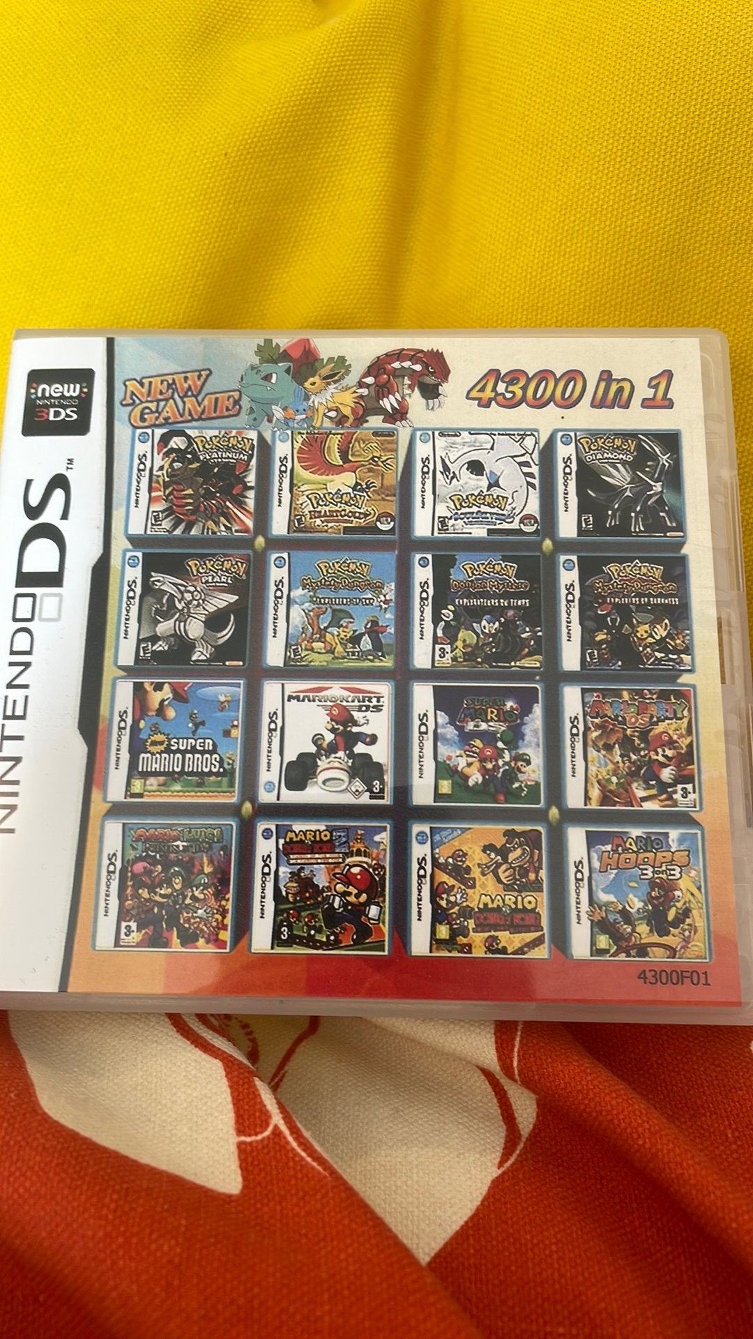 4300-in-1 Nintendo DS Gamecard - Diverse Spellen, Spelcomputers en Games, Ophalen of Verzenden, Zo goed als nieuw, Overige genres