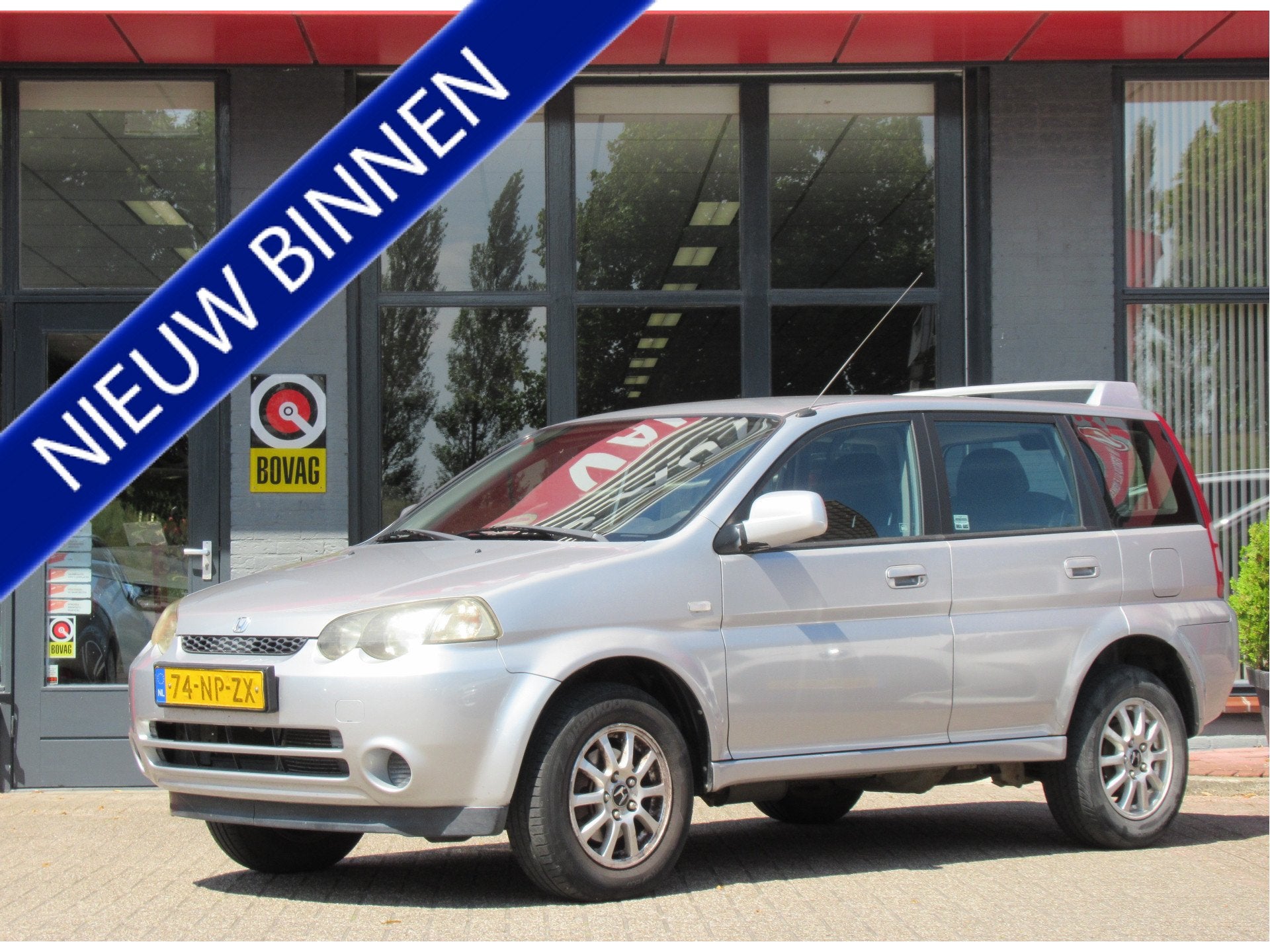 Honda HR-V 1.6i 2WD | Airco | Trekhaak | LM-Velgen | Reserve, Voorwielaandrijving, Stof, 1590 cc, Origineel Nederlands