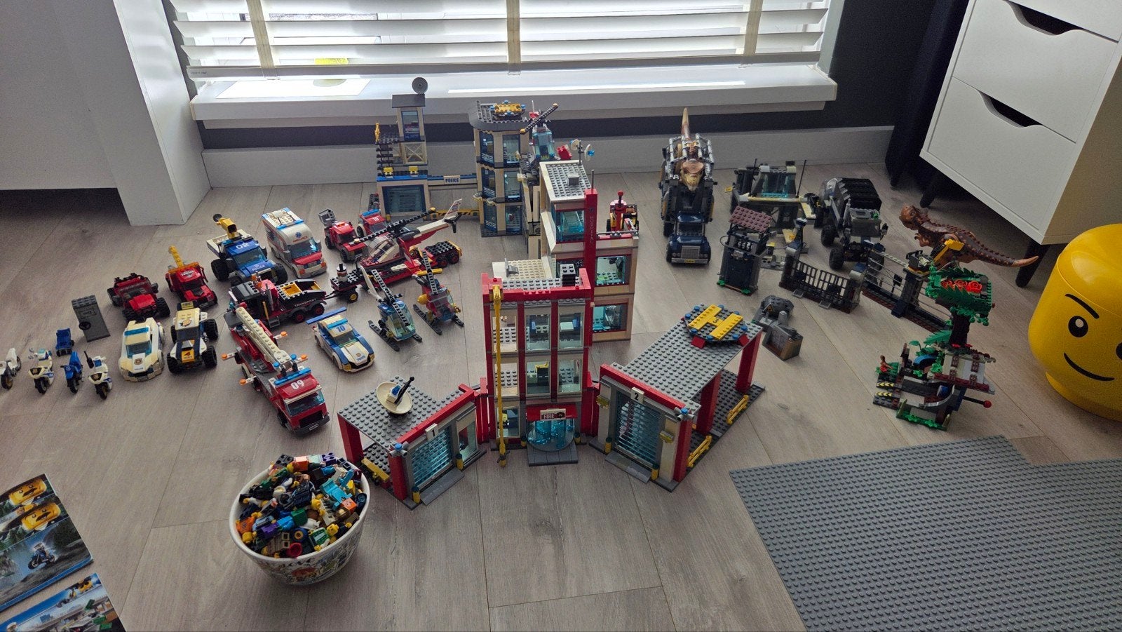 Grote LEGO collectie: City, Ninjago, Jurassic World & meer!, Ophalen, Gebruikt