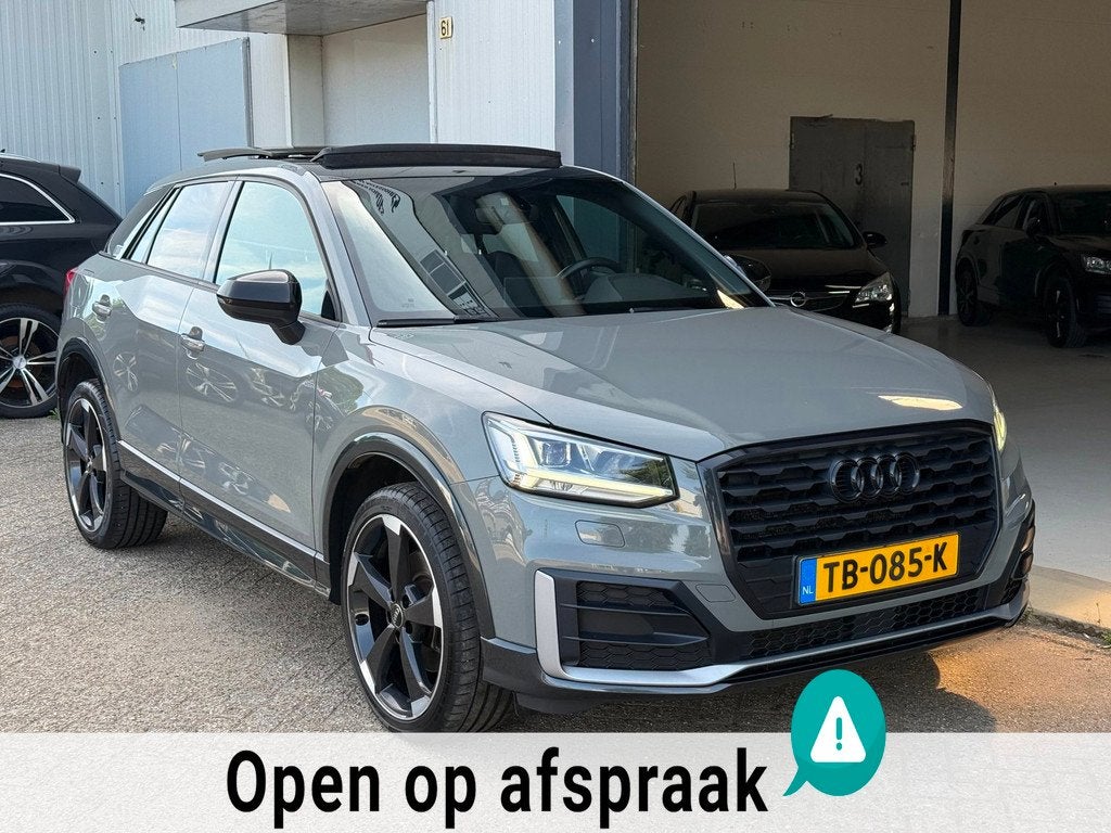 Audi Q2 1.0 TFSI S-Line Automaat Pano|Sfeerverlichting|NAP!, Auto's, Audi, Gebruikt, Origineel Nederlands, Bedrijf, 650 kg