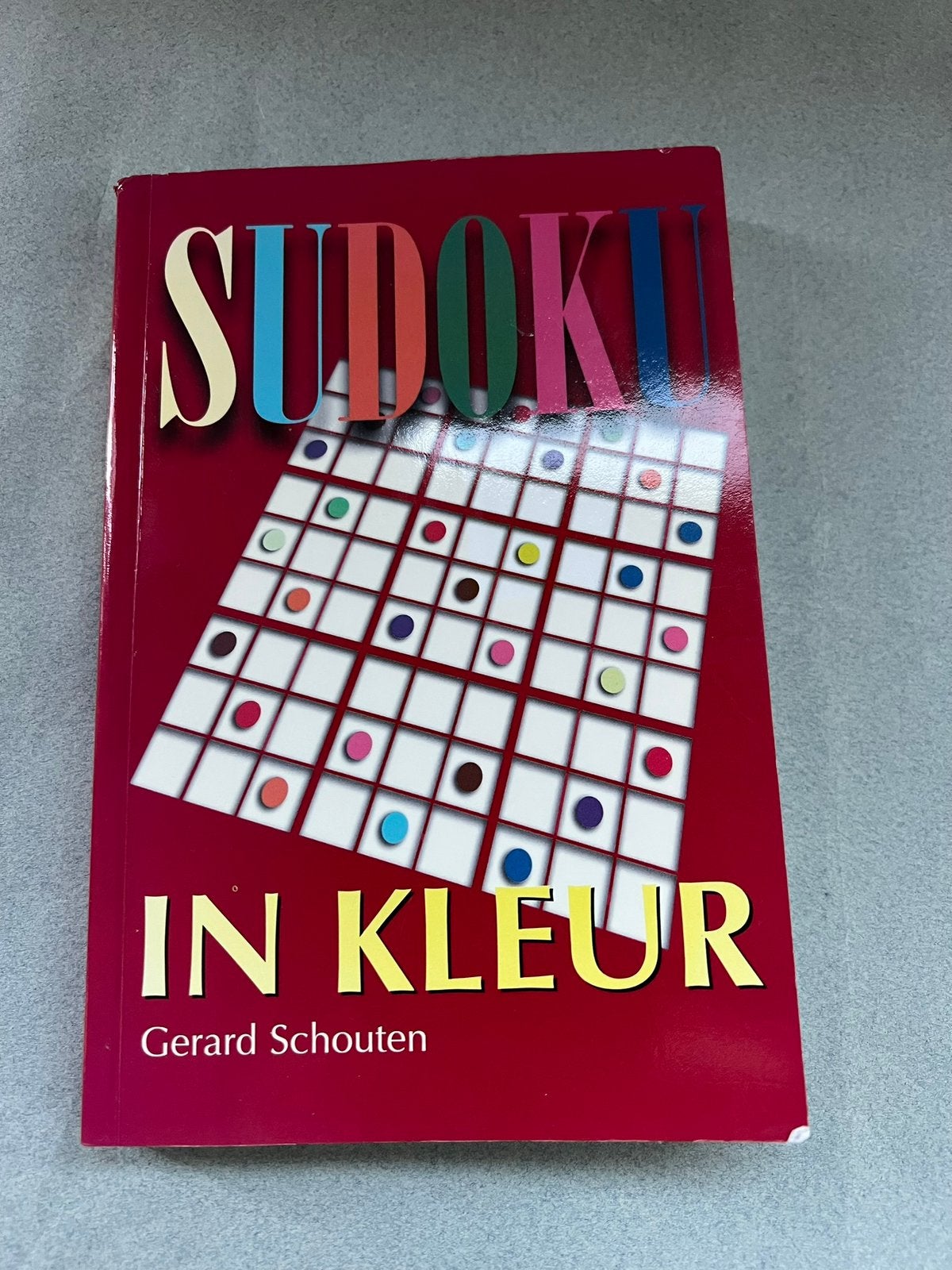 Sudoku in kleur- puzzelboek, Ophalen of Verzenden, Zo goed als nieuw, Puzzelboek