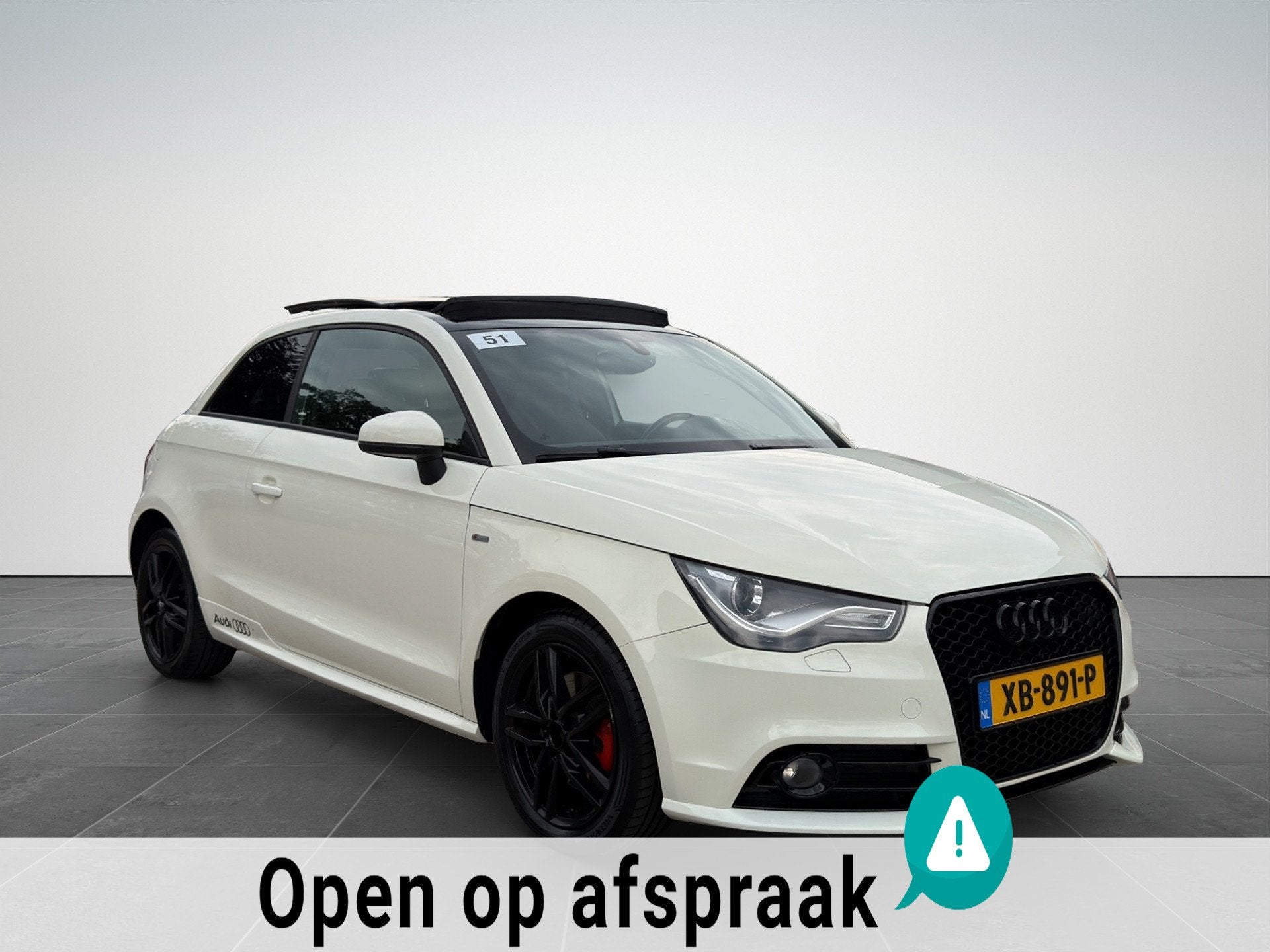 Audi A1 1.4 TFSI Pro Line S Automaat|Panoramadak|Kuipstoelen, Euro 5, 4 cilinders, 4 stoelen, Leder en Stof
