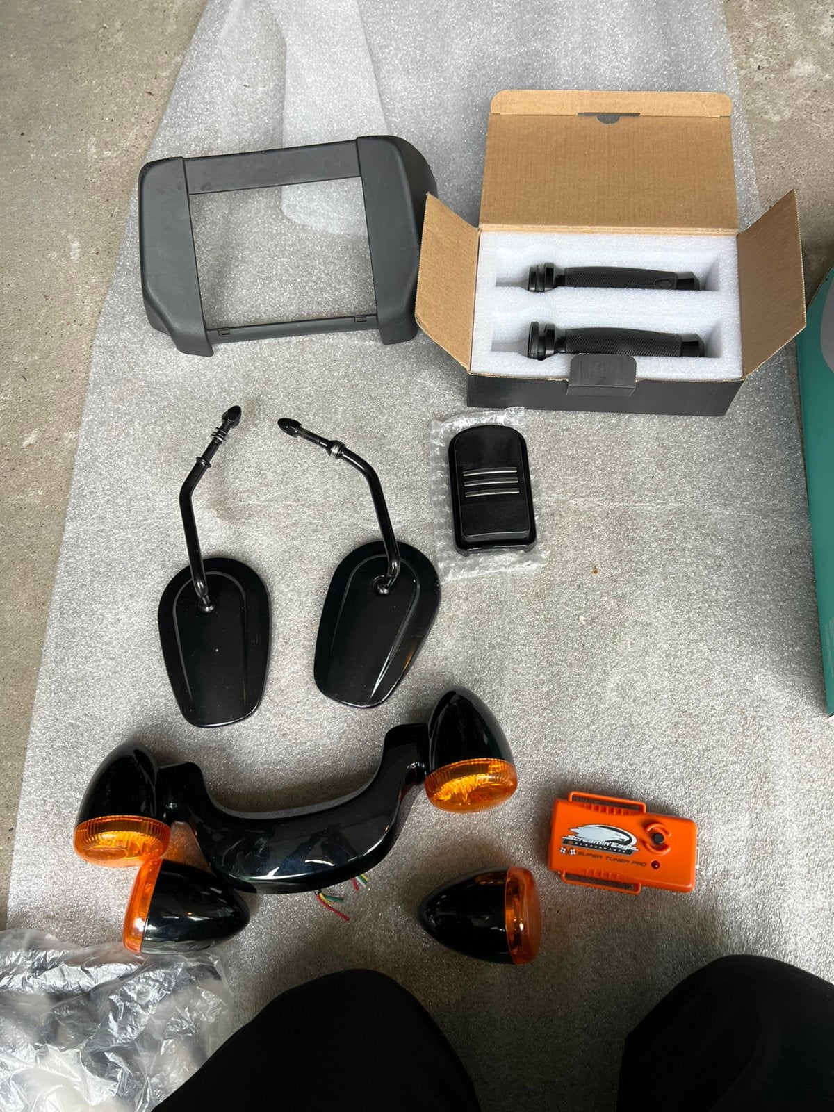 Road glide 2018 onderdelen harley davidson, Motoren, Ophalen, Gebruikt