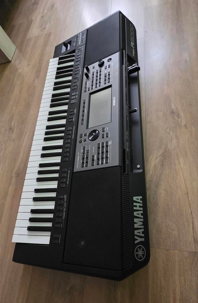 Yamaha PSR-A5000 Arranger Keyboard - Z.G.A.N., Ophalen of Verzenden, Zo goed als nieuw, 61 toetsen, Yamaha