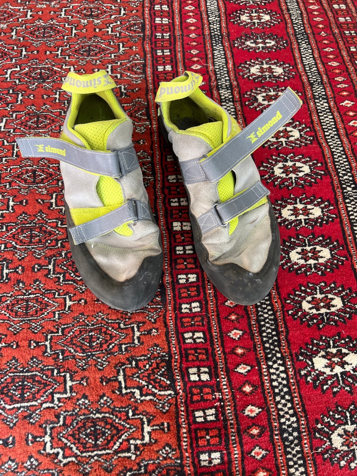 Simond klimschoenen maat 45 - Gebruikt en goedkoop, Sport en Fitness, Klimsport, Ophalen, Gebruikt, Klimsportschoenen