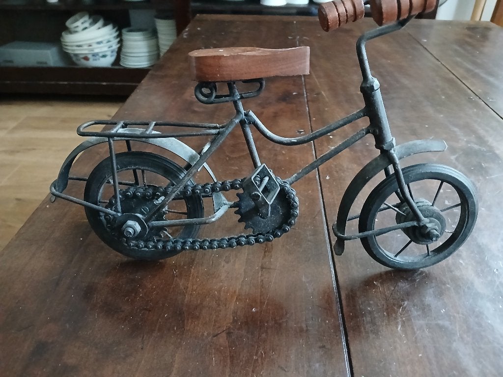 Een miniatuur decoratie fiets, Ophalen of Verzenden
