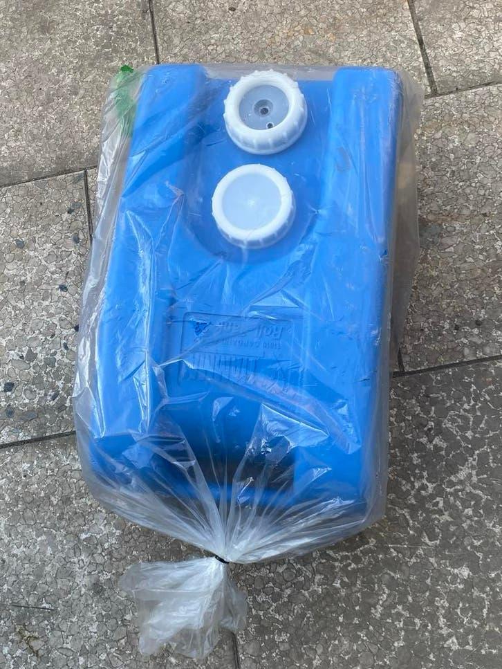 Watertank met wielen, Ophalen, Nieuw