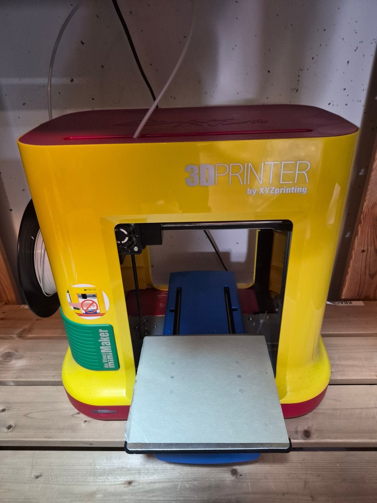 Davinci MiniMaker 3D printer, Gebruikt, XYZprinting, Ophalen of Verzenden, Filament