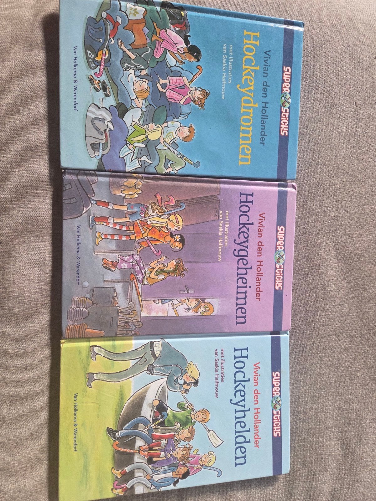 Hockeyboeken Vivian den Hollander - 3-delige set, Boeken, Ophalen of Verzenden