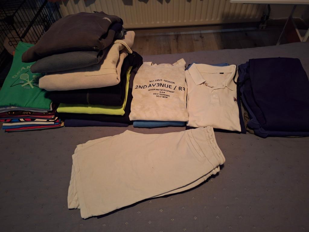 Jongens kleding maat 160/176 - S, Ophalen of Verzenden, Zo goed als nieuw, Jongen, Broek
