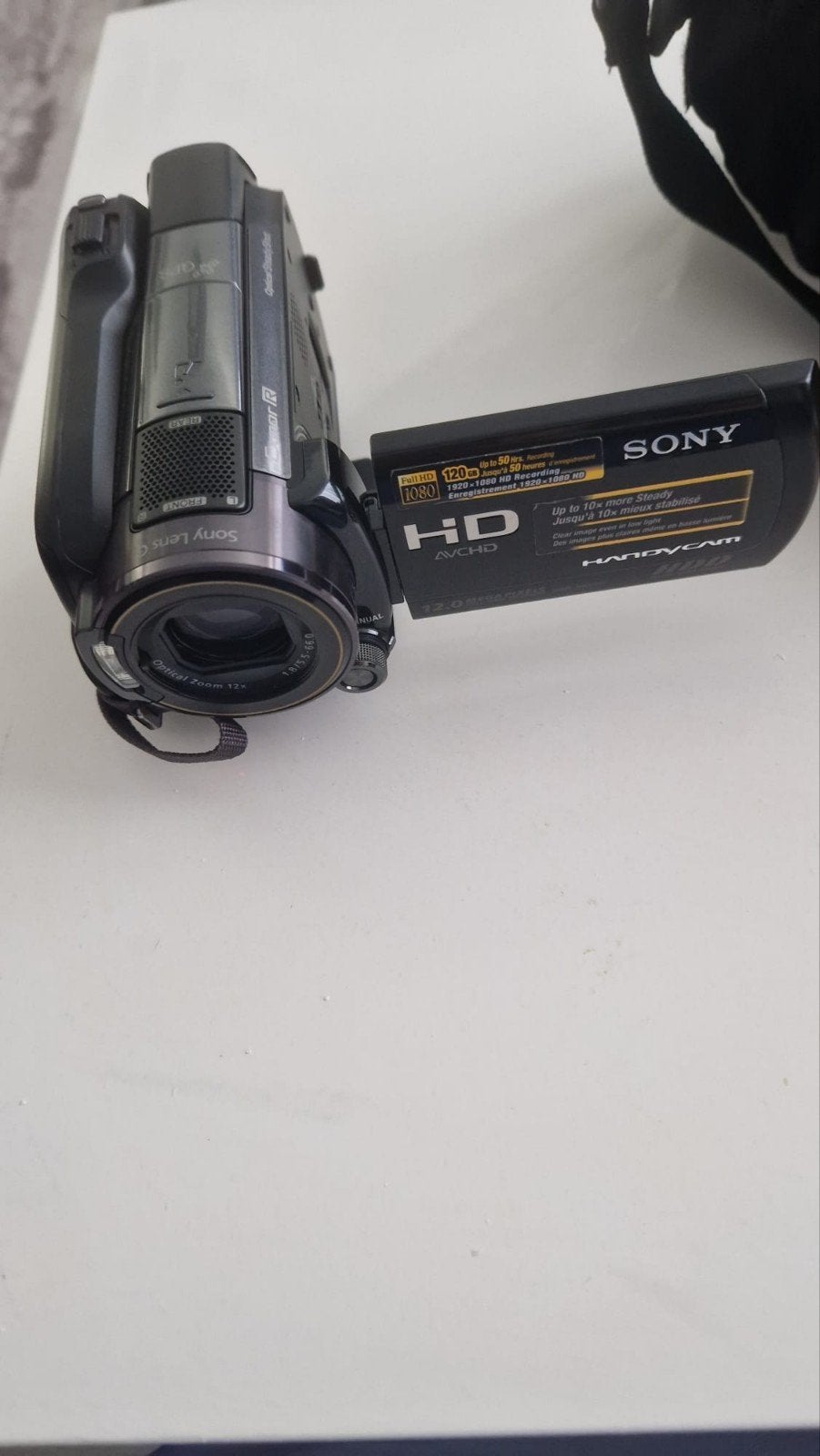 Sony handcam  sony HDR-XR 520 -HDRxR500, Ophalen, Full HD, 20x of meer, Sony