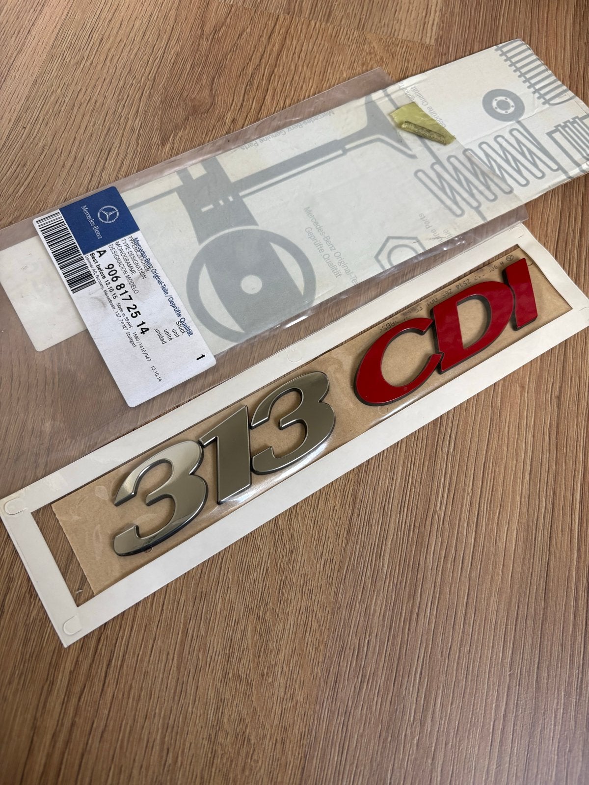Mercedes-Benz 313 CDI Embleem - Nieuw, Auto diversen, Ophalen of Verzenden