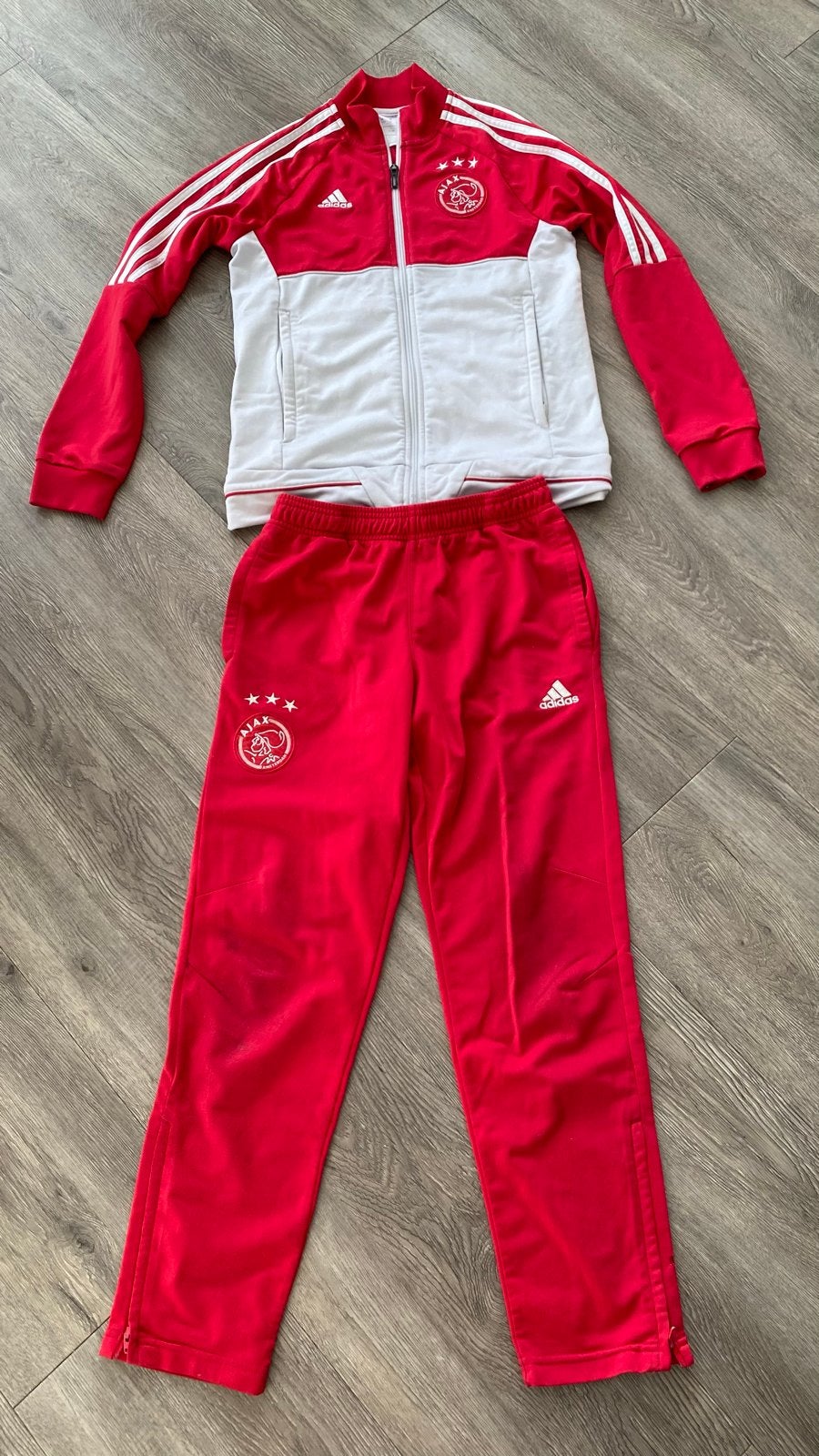 Ajax trainingspak Adidas maat 152, Ophalen of Verzenden, Gebruikt, Jongen
