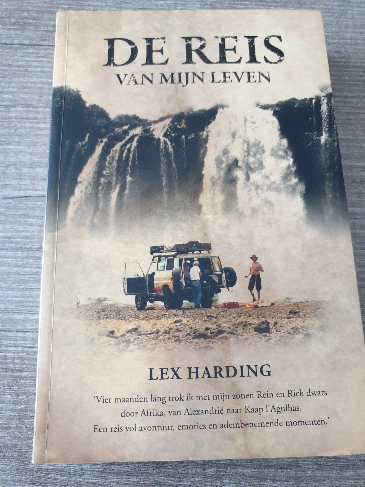 De Reis van Mijn Leven - Lex Harding (Afrika reisverhaal), Ophalen of Verzenden, Gelezen, Lex Harding