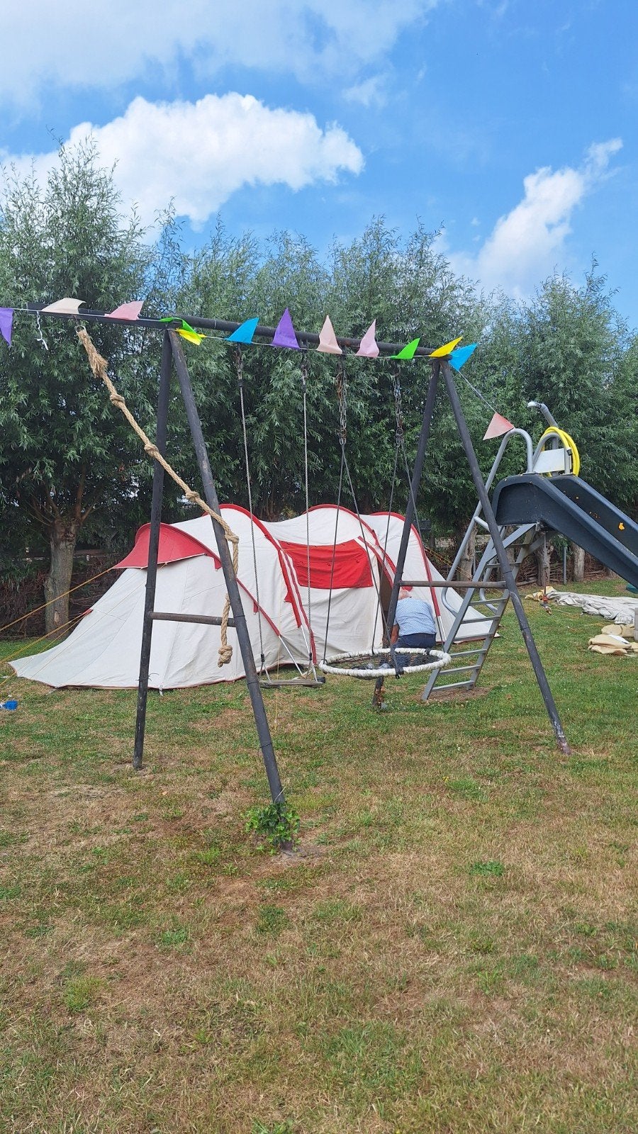 Ruime 6-persoons tent met 2 slaapcabines, Ophalen of Verzenden