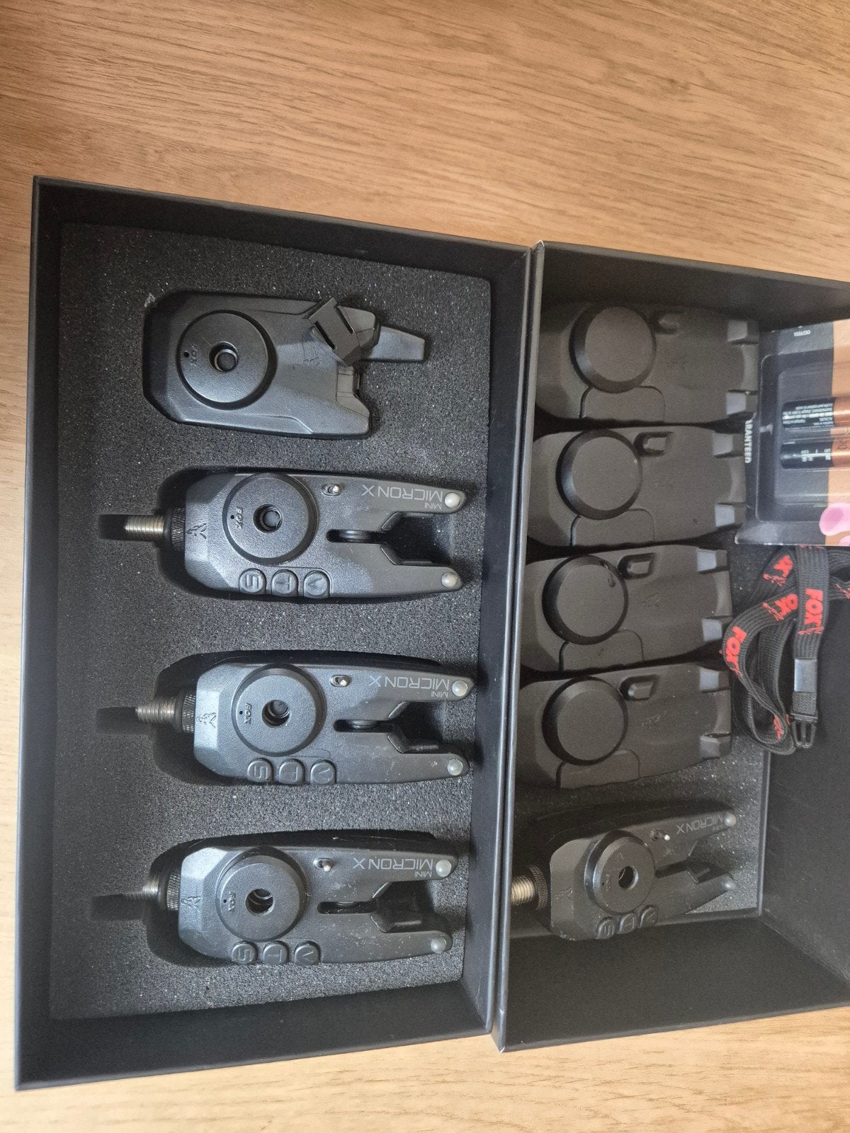 Fox Micron X 4+1 set, Watersport en Boten, Hengelsport | Karpervissen, Ophalen of Verzenden, Zo goed als nieuw, Overige typen