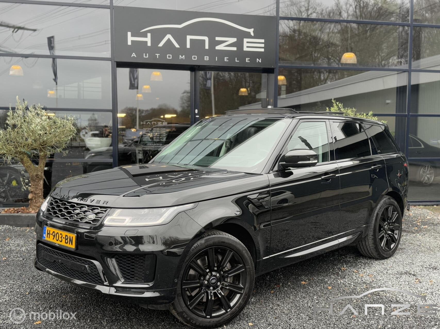 Land Rover Range Rover Sport 2.0 P400e HSE|NAP|360*|HUD|Pano, Auto's, Automaat, 4 cilinders, 2500 kg, Zwart