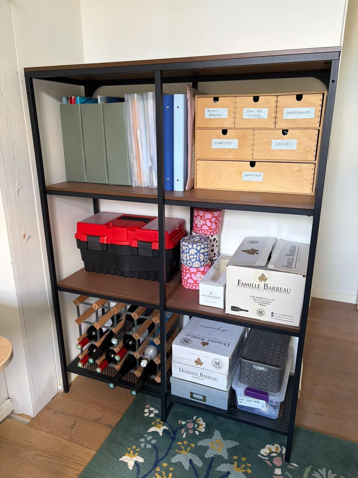 Office shelves, Huis en Inrichting, Ophalen, Met plank(en), Gebruikt, 100 tot 150 cm