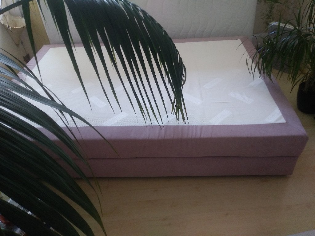 Boxspring Cinderella lookalike, Tweepersoons, Zo goed als nieuw, 200 cm, 140 cm