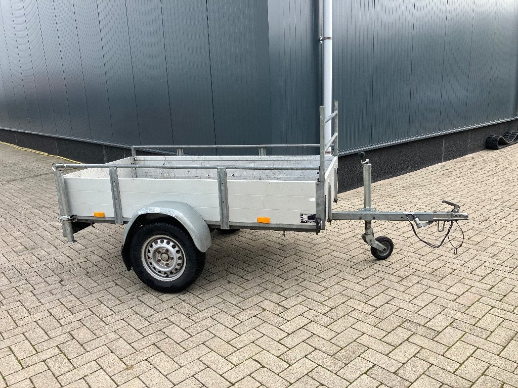 Aanhanger bakwagen aluminium, Ophalen, Gebruikt