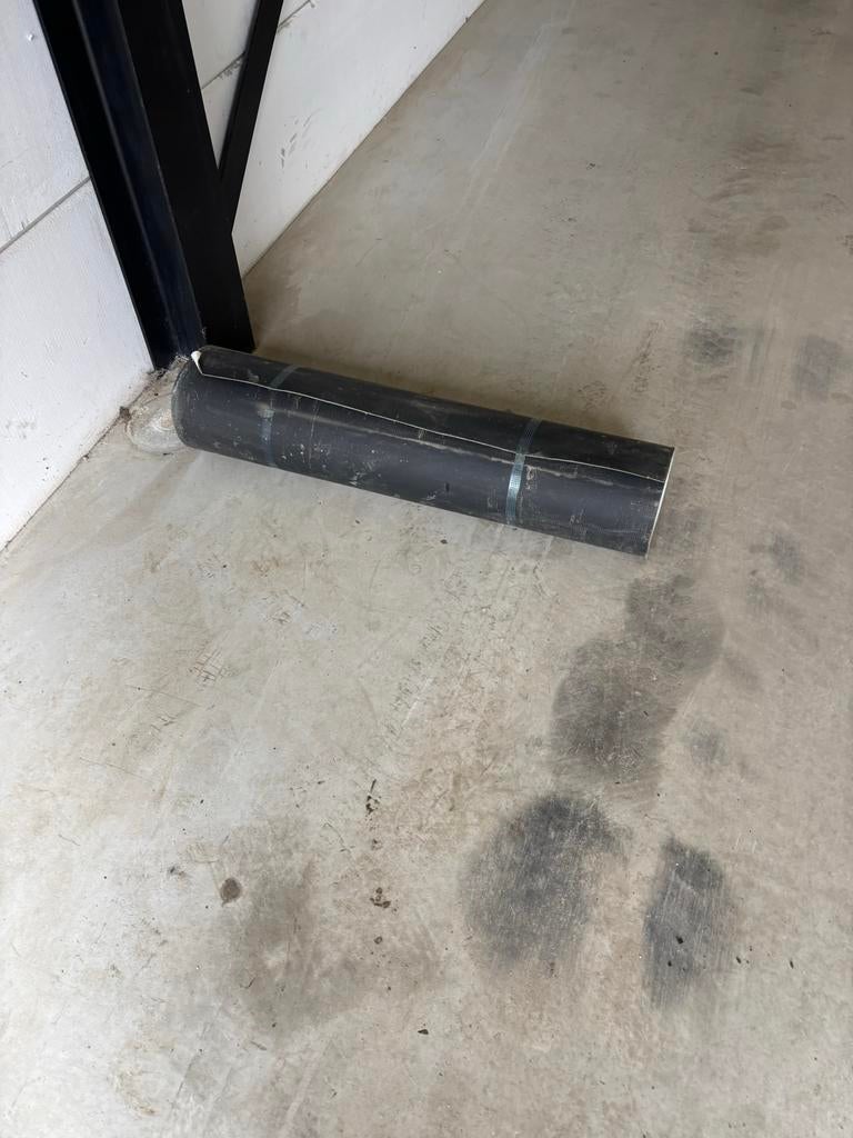 Pvc dakbedekking volle rol 50m, Ophalen, Kunststof, Zwart, Overige typen