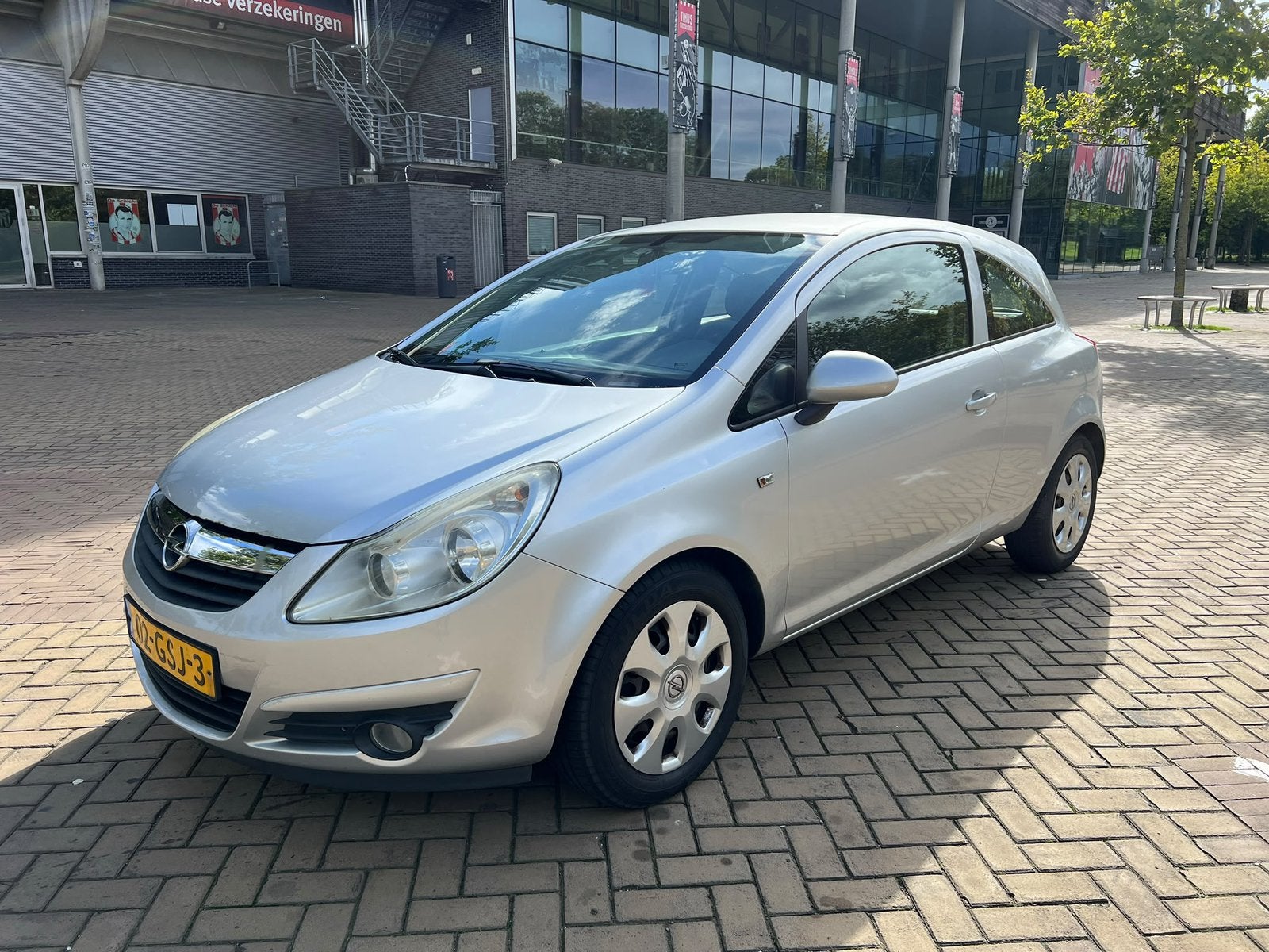 Opel Corsa 1.2 2008 NW APK, AIRCO, Auto's, Voorwielaandrijving, 450 kg, 40 €/maand, 1229 cc