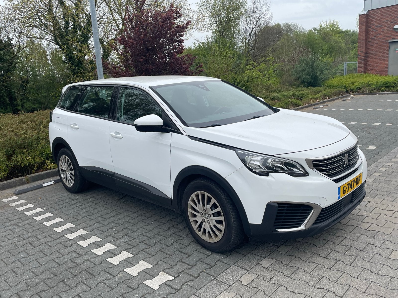 Peugeot 5008 (7pers.) 130pk S&S Advanced Grip Control, Auto's, 1199 cc, 7 stoelen, Wit, Origineel Nederlands