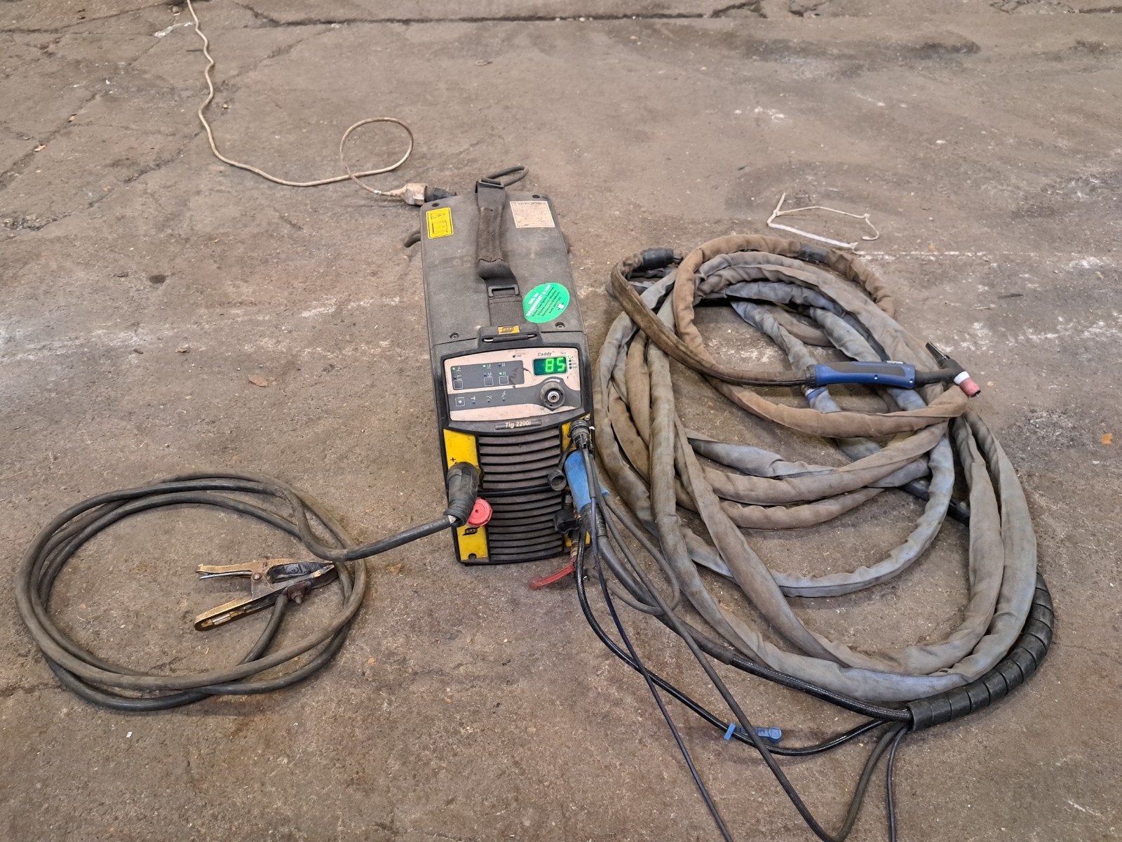 Esab TIG 2200i lasapparaat met 10m slang (zonder flowmeter), Ophalen of Verzenden, 150 tot 250 ampère, Tig