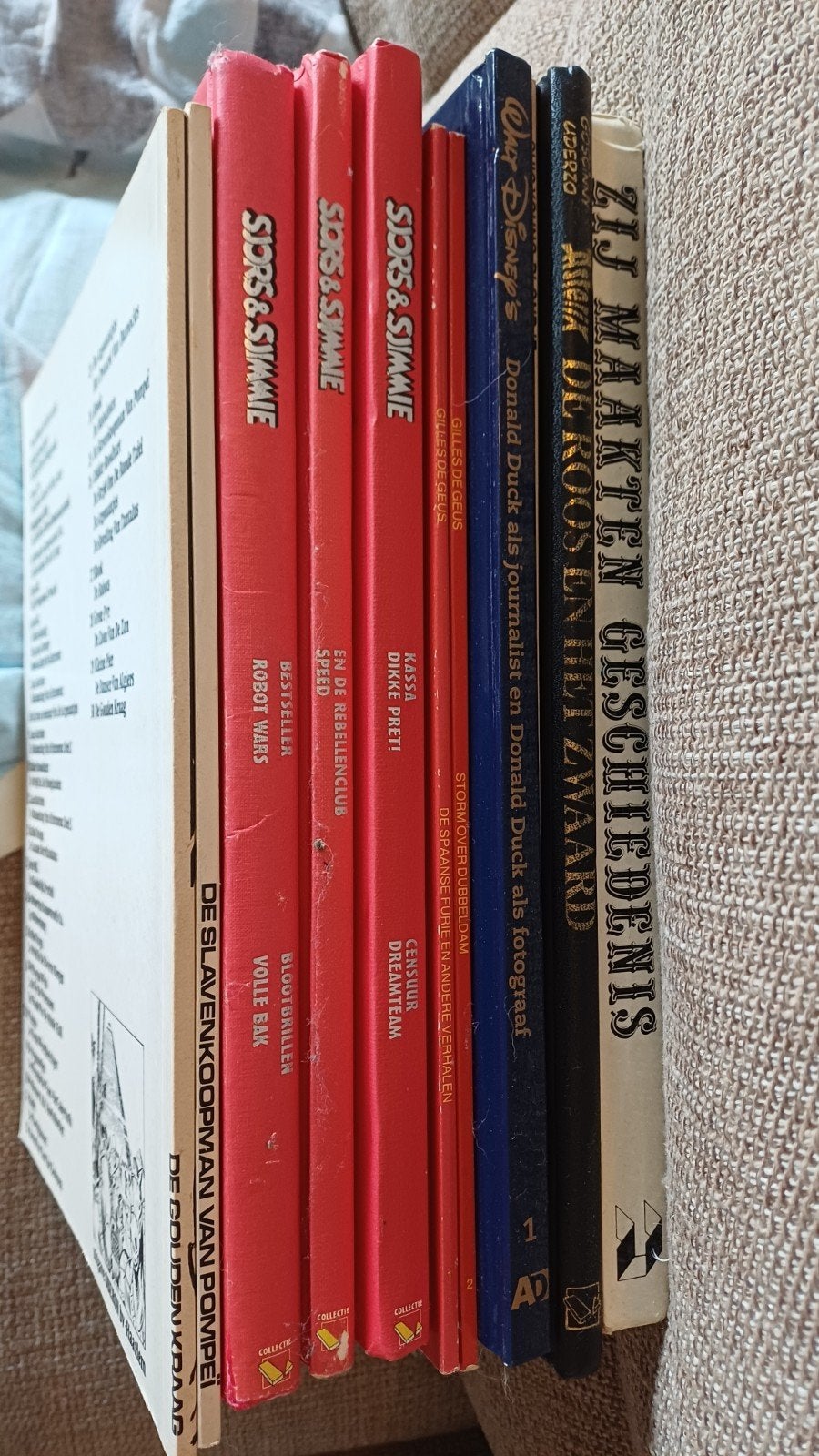 Kleine partij stripboeken zie foto's, Ophalen, Zo goed als nieuw, Stripboeken
