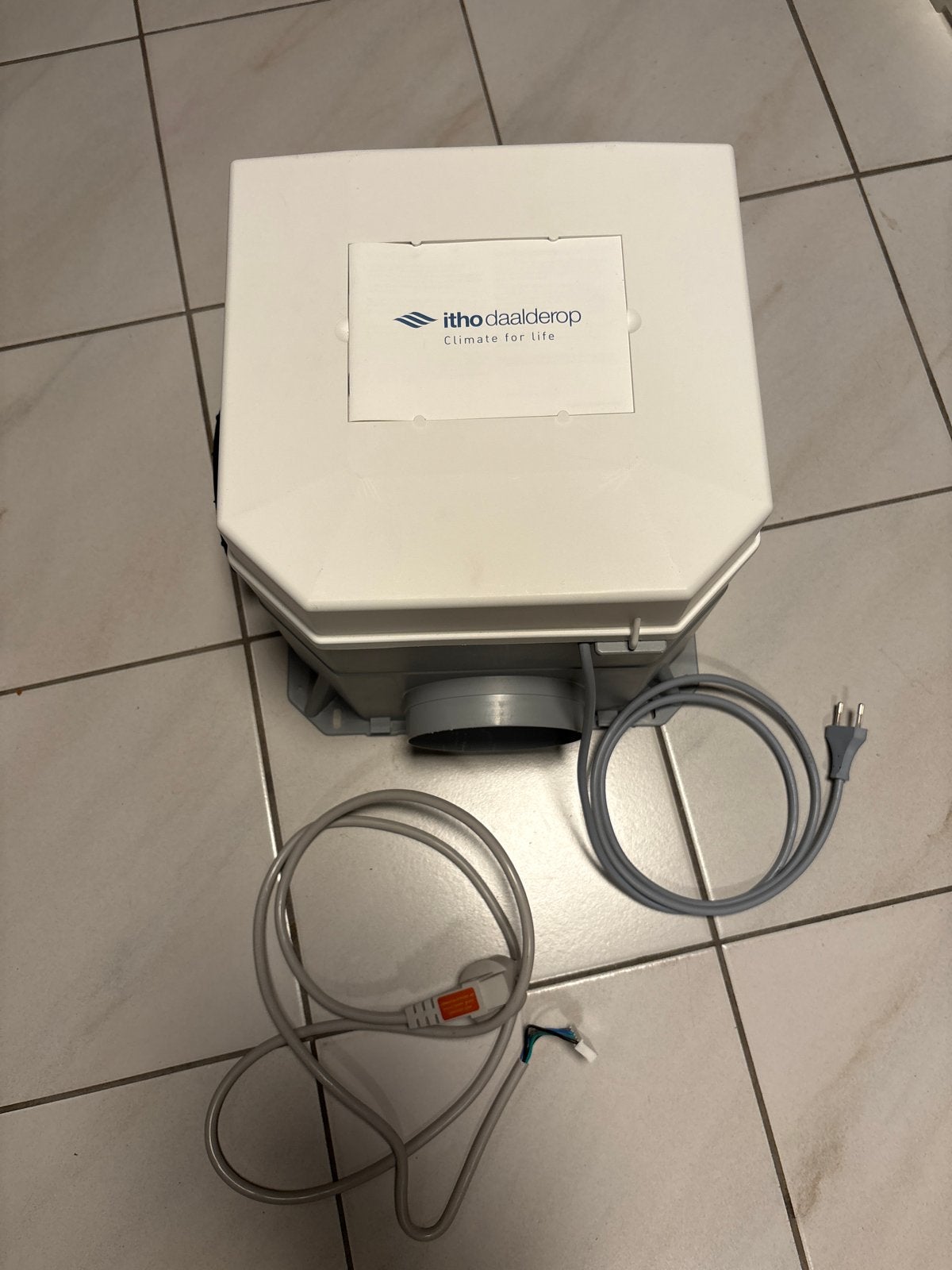 Itho Daalderop CVE-S Optima inside HP CO2 (nieuwe lagers), Ophalen, Zo goed als nieuw, Ventilator en Afzuiger