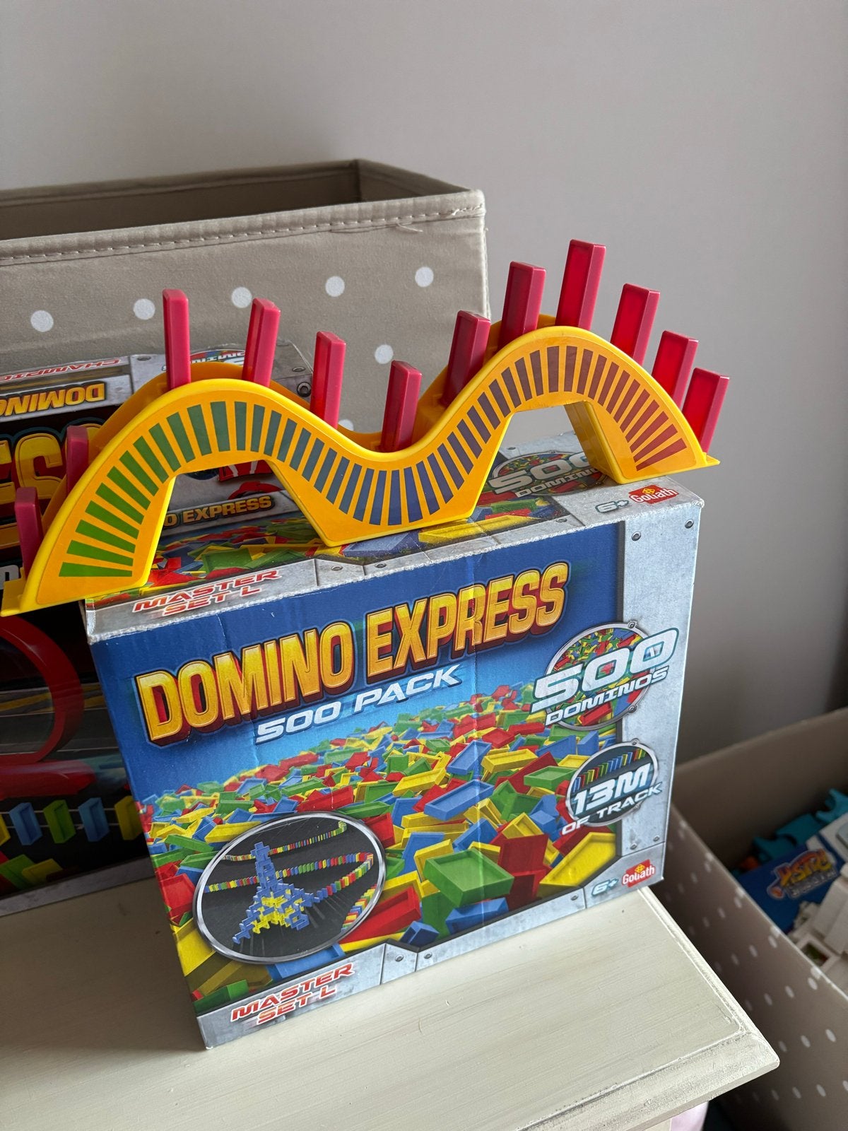 Domino Express 500 Pack & Amazing Looping - Goliath, Ophalen, Gebruikt, Jongen of Meisje