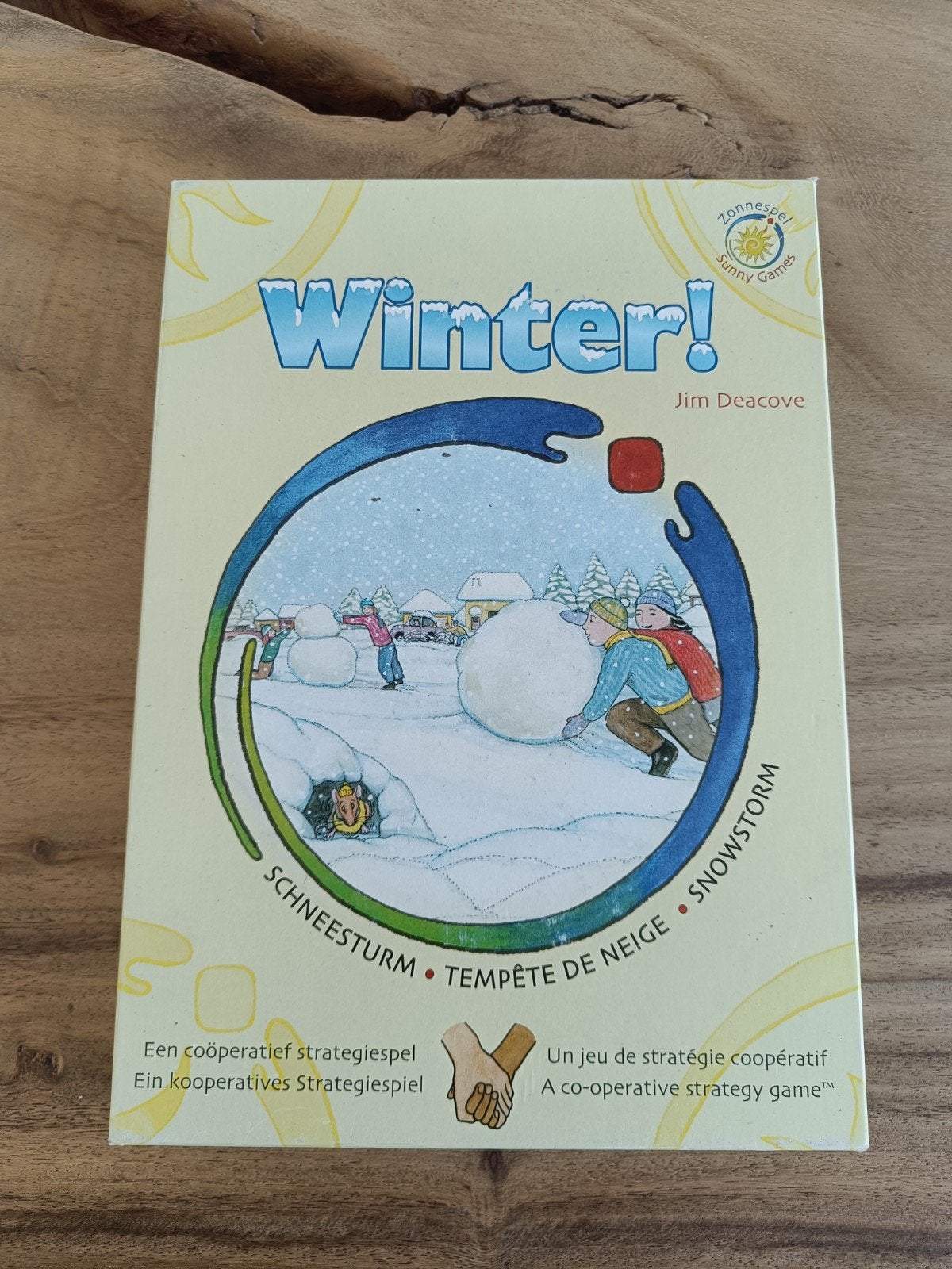 Winter! Coöperatief Strategisch Bordspel - Zonnenspel, Vijf spelers of meer, Ophalen of Verzenden, Zo goed als nieuw, Zonnenspel