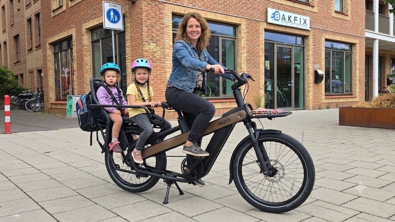 :: NEW :: Brekr L250 Longtail tweelingfiets bakfiets