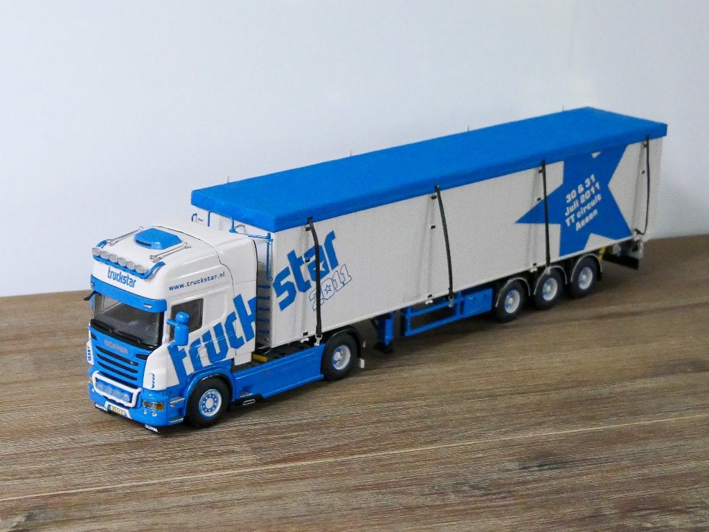 WSI Truckstar Scania R met walking floor, Ophalen of Verzenden, Nieuw, Bus of Vrachtwagen, Wsi