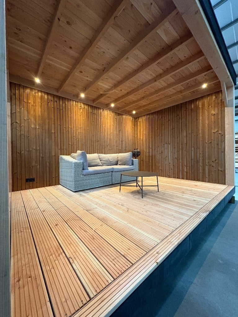 Nieuw : Luxe prefab overkapping., Ophalen, 200 tot 400 cm, 250 tot 500 cm, Overige typen