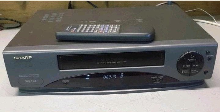 Sharp videorecorder vc-a200 + afstandsbediening, Audio, Tv en Foto, Videospelers, Ophalen of Verzenden, Gebruikt