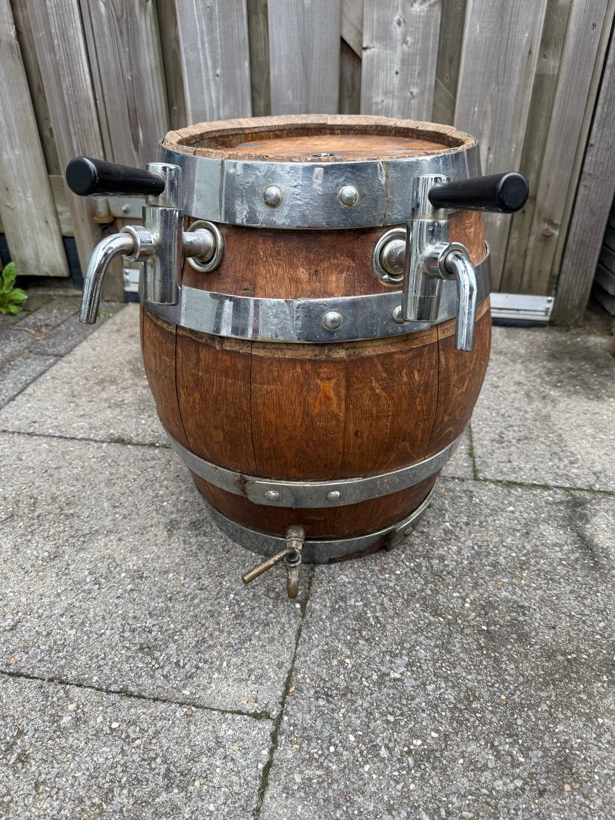 Amstel vaatje - Decoratief houten biervat met tappen, Ophalen