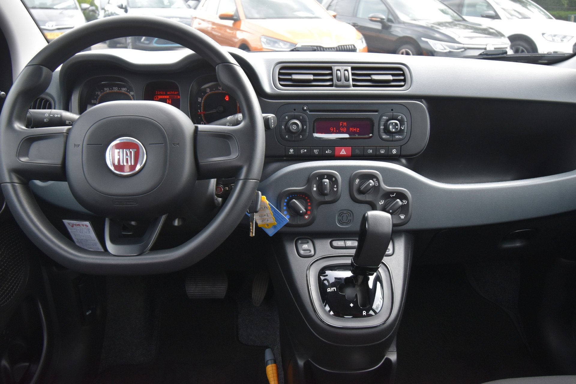 Fiat Panda 0.9 TwinAir Popstar , TREKHAAK , EL VOOR , AIRCO, Stof, Gebruikt, Panda, Origineel Nederlands
