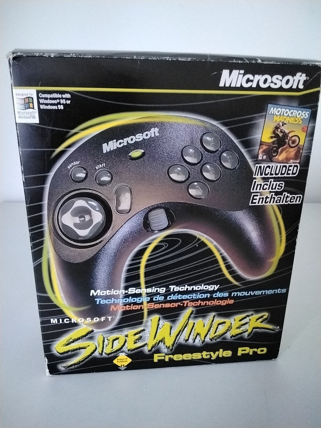Microsoft SideWinder Freestyle Pro controller voor Windows, Ophalen of Verzenden