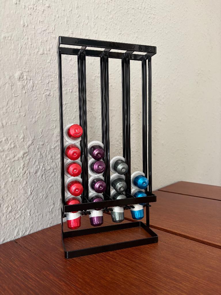 Yamazaki Koffie Capsulehouder - Tower - Zwart - Nespresso, Overige typen, Nieuw, Ophalen of Verzenden, Zwart