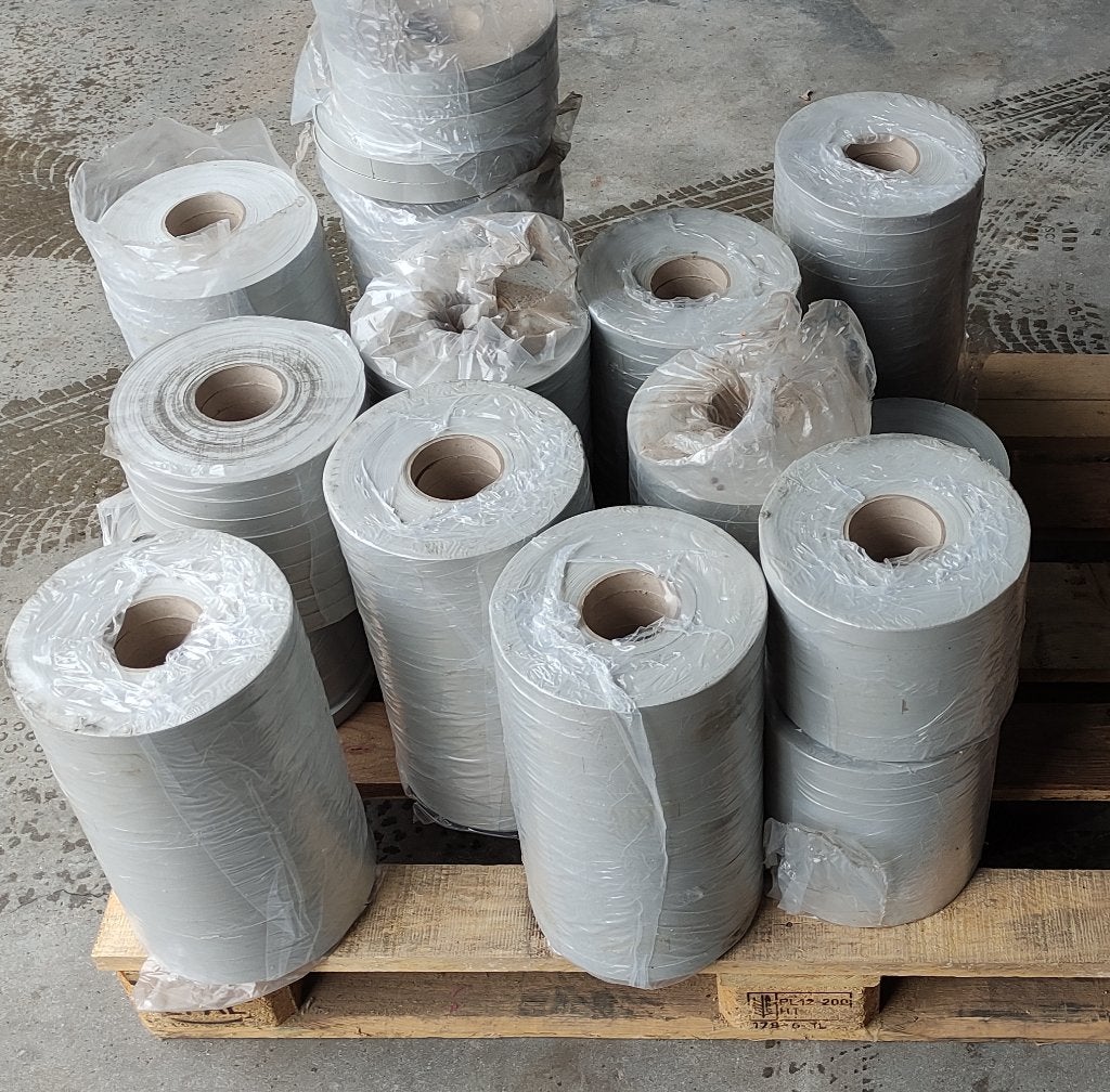 13750 mtr grijs pvc verstevigingsband boordband 20mm, Ophalen, Nieuw, Lint, Band of Elastiek
