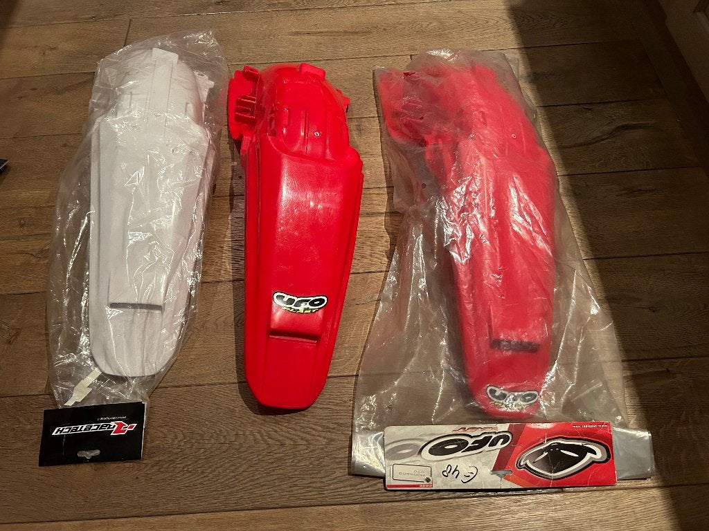 Achterspatbord wit Honda CRF 450X 05-16, Ophalen of Verzenden