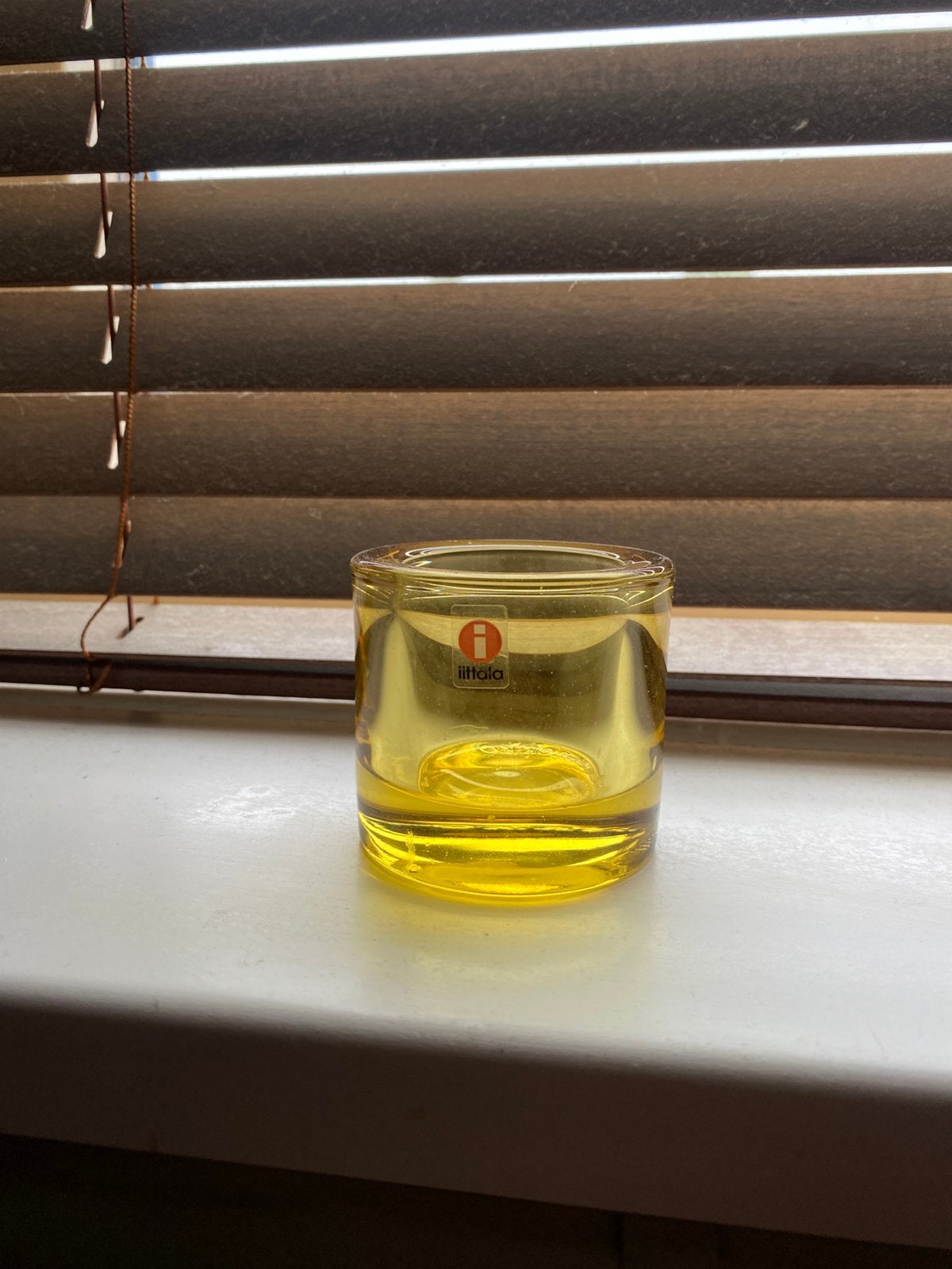 Kivi Littala lemon geel, Ophalen of Verzenden, Zo goed als nieuw, Overige materialen