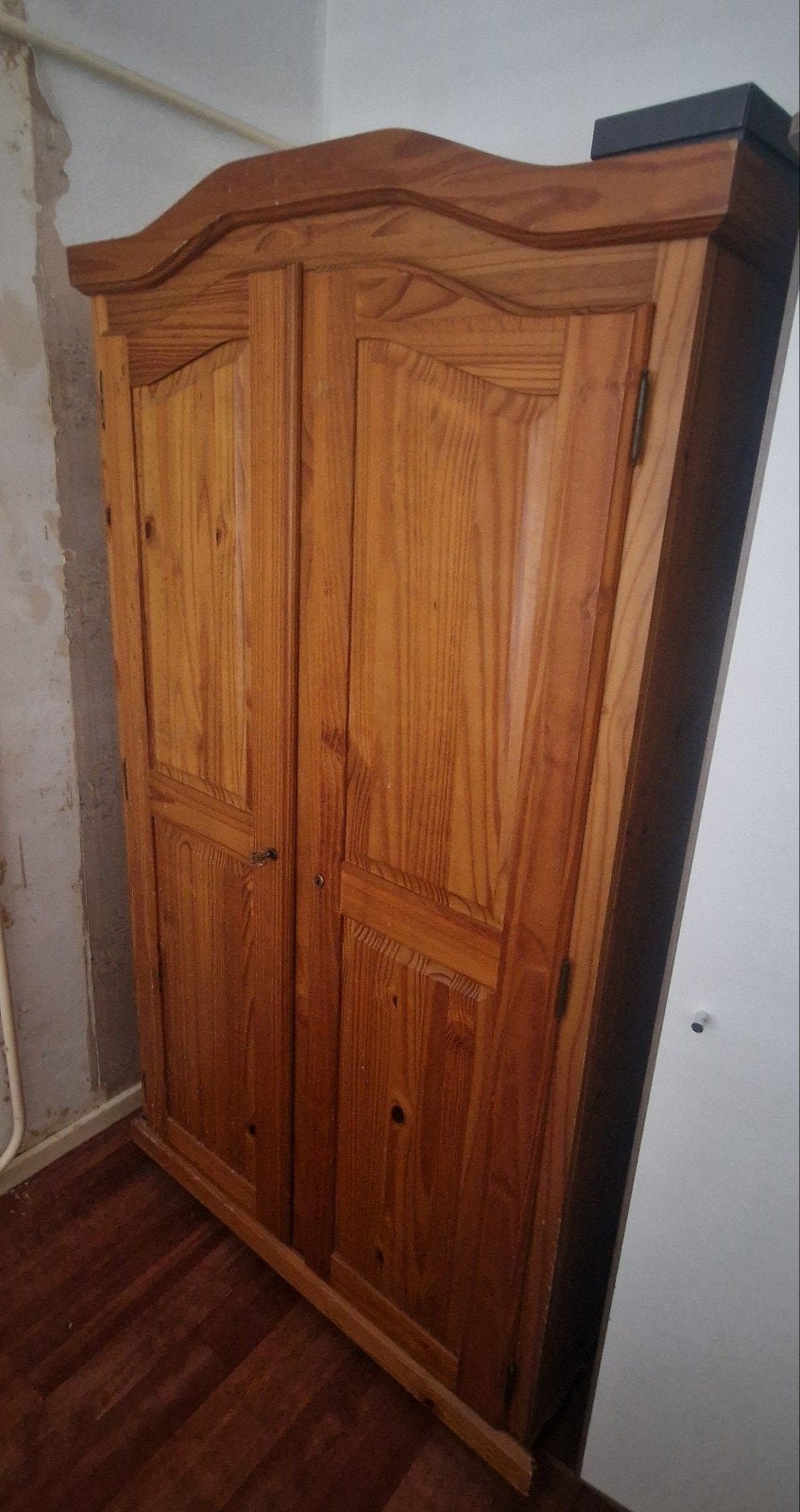 Gratis kast en bed 140/200, Huis en Inrichting, Ophalen of Verzenden, Gebruikt, Tweepersoons